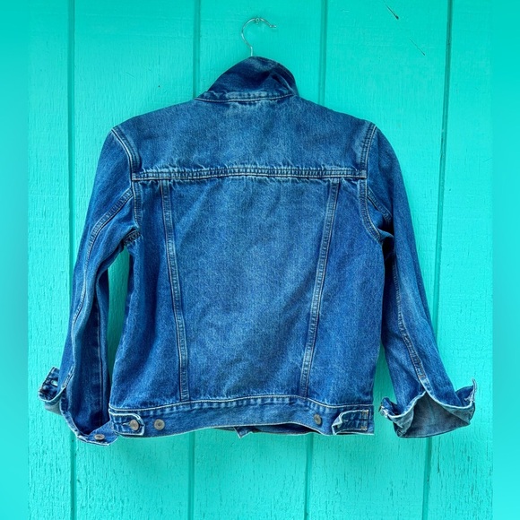 Gap Kids Organic Cotton Icon Denim Jacket Size XL - Picture 2 of 7